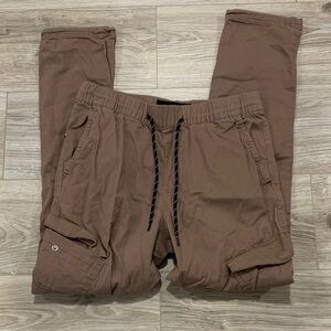 Men's Casual Tan Cargo Pants